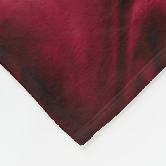 Red flame fleecedecke (Ecke)