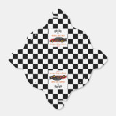 Red Flame Race Car Ready Set Go Baby Dusche Geschenkschachtel (Ungefaltet)