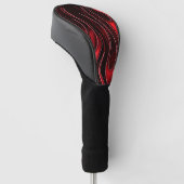 Red Flames Golf Headcover (angewinkelt)