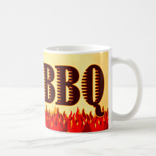 Red Flames GRILLEN Sprichwort Tasse