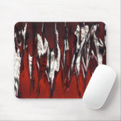 Red Flames Mousepad (Mit Mouse)