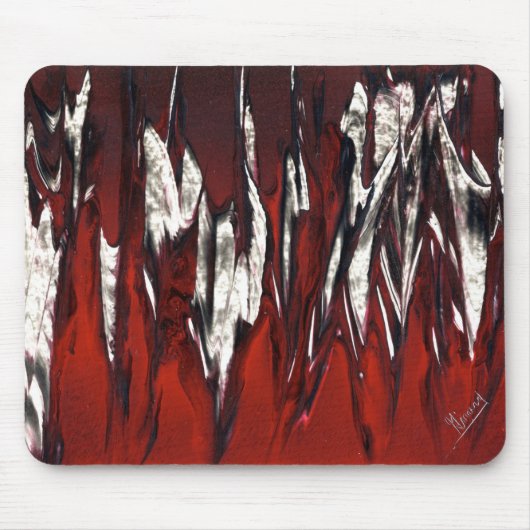 Red Flames Mousepad (Vorne)
