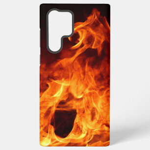 Red Flames Phone Case Samsung Galaxy Hülle