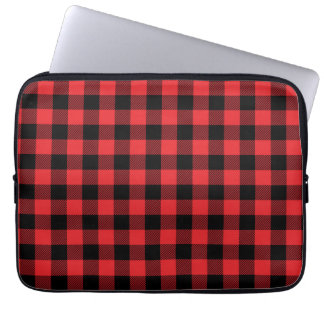 Red Flannel Buffalo Karo Pattern Laptopschutzhülle