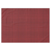 Red Flannel Buffalo Karo Pattern Tischdecke (Vorderseite (Horizontal))