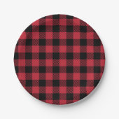Red Flannel Rustic Paper Teller (Vorderseite)