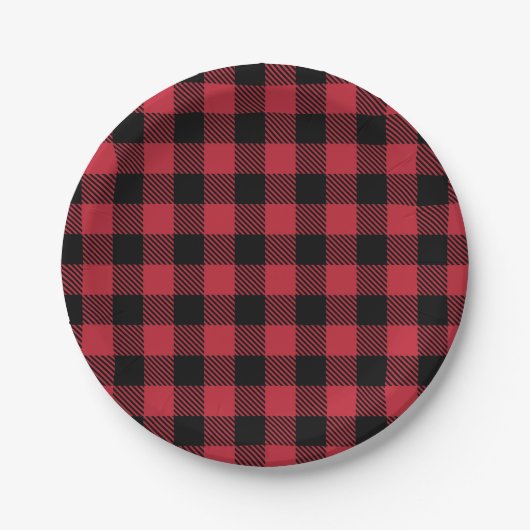 Red Flannel Rustic Paper Teller (Vorderseite)