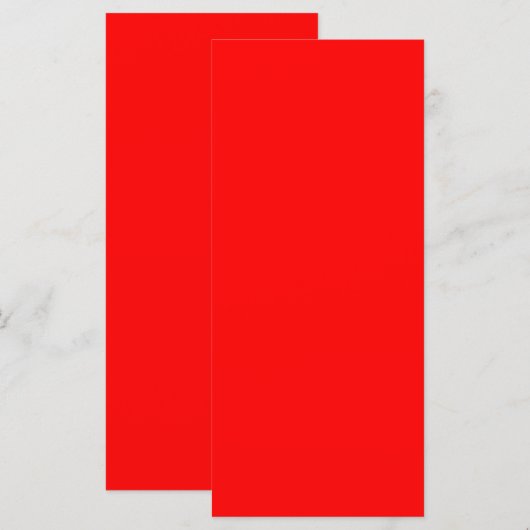 Red Flat Card (Vorne/Hinten)