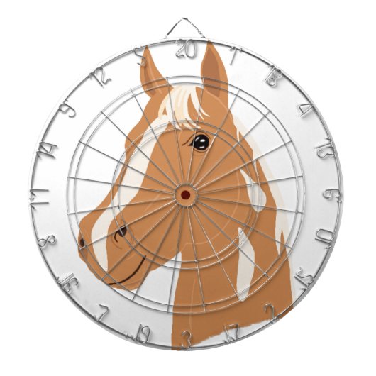 Red Flight the Happy Horse Dartscheibe (vorne)