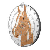 Red Flight the Happy Horse Dartscheibe (Vorderseite rechts)