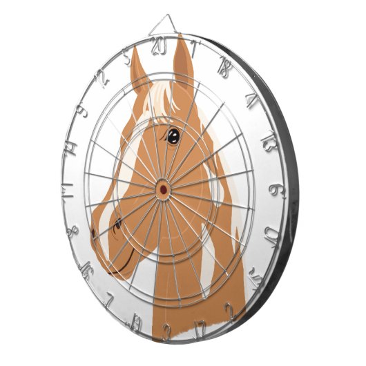 Red Flight the Happy Horse Dartscheibe (Vorderseite rechts)