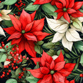 Red Floral Blanket Classic Christmas Couch Style Fleecedecke