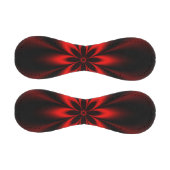 Red Floral Burst Baseball (Paneele)