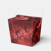 Red Floral Geschenkschachtel (Vorderseite)