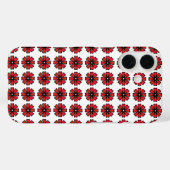 Red Floral - iPhone 6/6, selten dort Case-Mate iPhone Hülle (Rückseite (Horizontal))