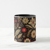 Red Floral Mexiko High Tasse (Zentrum)