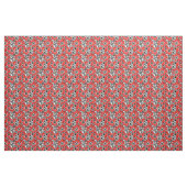 Red Floral Paisley Muster Design Stoff (Yard (91,4 cm))