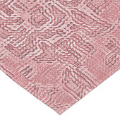 Red Floral Panel Table Runner Kurzer Tischläufer (Ecke)