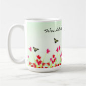Red Floral - Wäre nicht schön, wenn..? Kaffeetasse (Links)