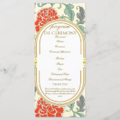 Red Florals with Green Leaves (Vorderseite)