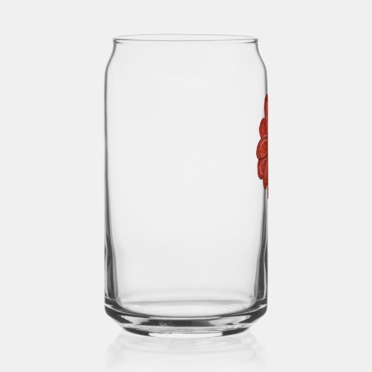 Red Flower Dosenglas (Rechts)
