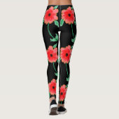 Red Flower Leggings (Rückseite)