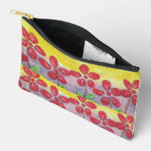Red Flower Zubehörtasche (Offen)