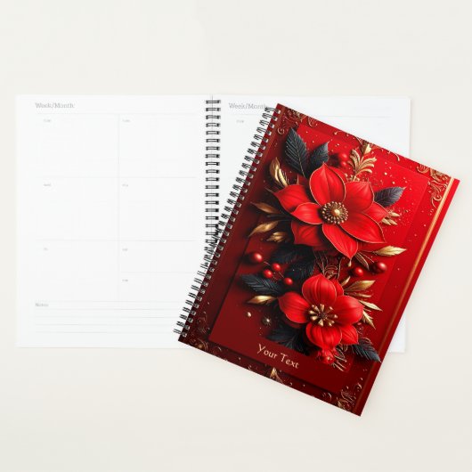 Red Flowers Holiday Planer (Anzeige)