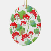 Red flowers keramik ornament (Rechts)