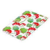 Red flowers magnet (Linke Seite)