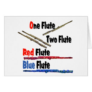 Red Flute Blue Flute