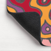 Red Flutterfly Mousepad (Ecke)