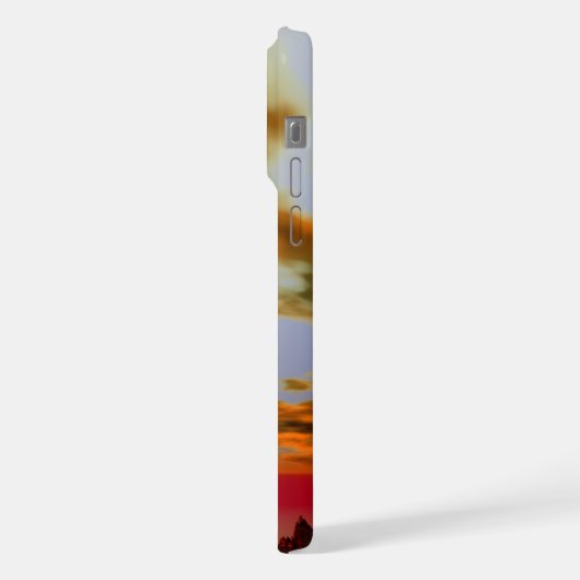 Red Flying Dragon mit Kaffee iPhone Hülle (Linke Seite)