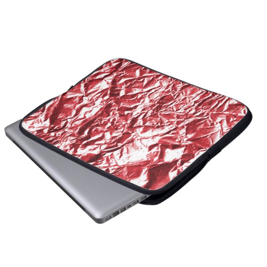 Red Foil #1 Laptopschutzhülle (Vorne Knopf)
