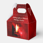 Red Foil & Candle'gesegnet Holiday' Gevor Box Geschenkschachtel (Vorderseite)