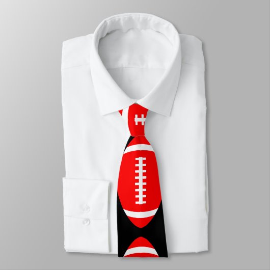 Red Football Coach oder Player Formales Party oder Krawatte (Gebunden)