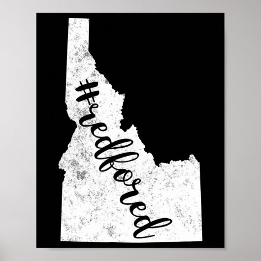 Red for Ed Idaho Public Bildung 1 Poster (Vorne)