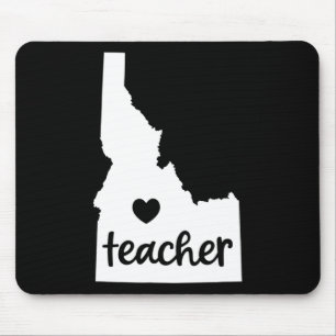 Red for Ed Idaho Public Bildung 7 Mousepad