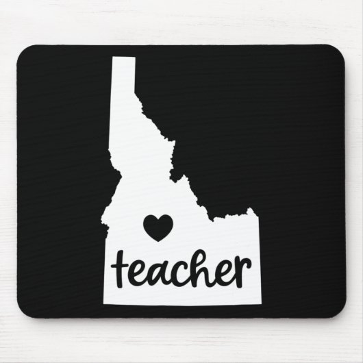 Red for Ed Idaho Public Bildung 7 Mousepad (Vorne)