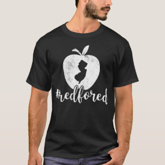 Red for Ed New Jersey Teacher Public Bildung_1 T-Shirt