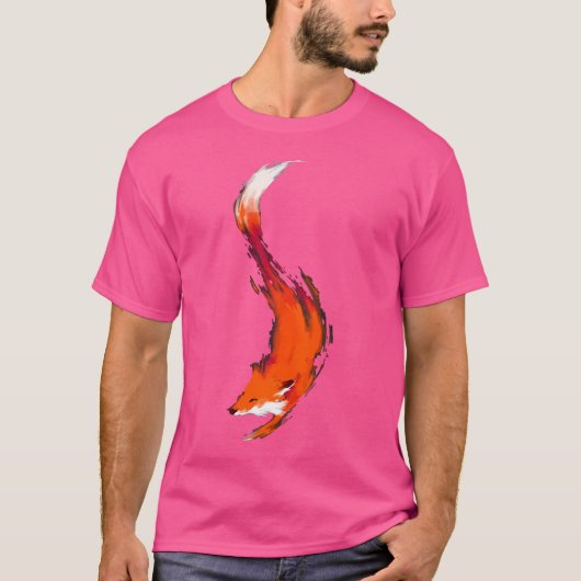 Red Forest Fox Baby T-Shirt (Vorderseite)