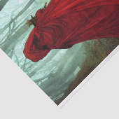 Red Forest Girl Seidenpapier (Ausschnitt)