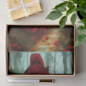 Red Forest Girl Seidenpapier (Geschenk)