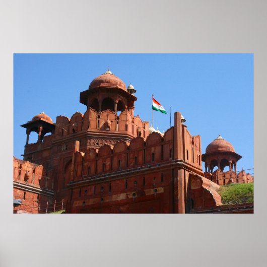 Red Fort Delhi Poster (Vorne)