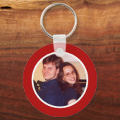 Red Foto Schlüsselanhänger (Vorderseite)