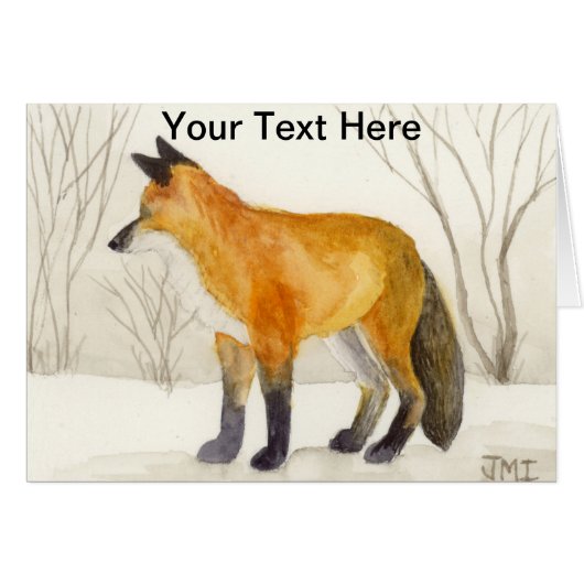 Red Fox (Vorderseite (Horizontal))