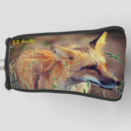 Red Fox Animal Golf Putter Cover Golf Headcover