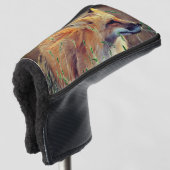 Red Fox Animal Golf Putter Cover Headcover (3/4 Vorderseite)