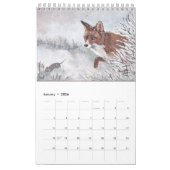 Red Fox Art Calendar 2022 von Charotte Yealey Kalender (Jan 2026)