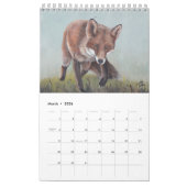 Red Fox Art Calendar 2022 von Charotte Yealey Kalender (Mär 2026)